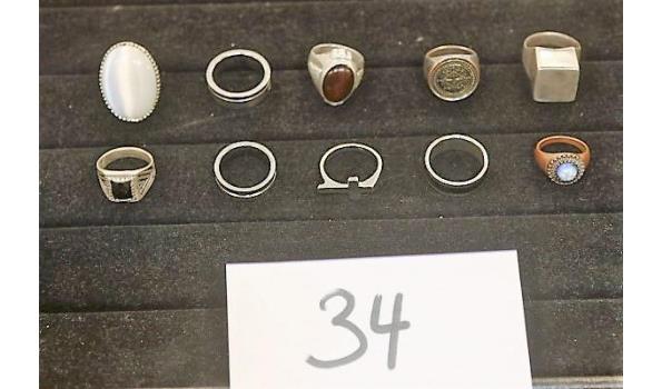 10 diverse ringen